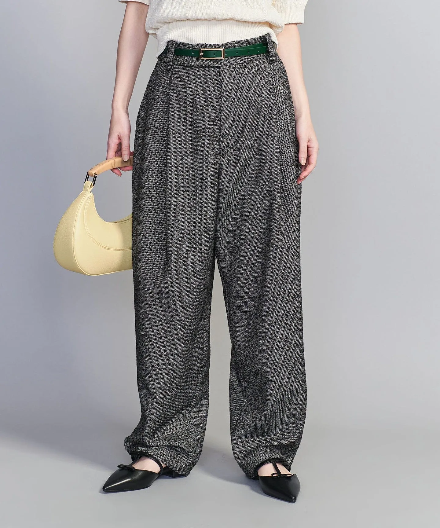 ツイードライク テーパード パンツ sold by United Arrows product image thumbnail 2
