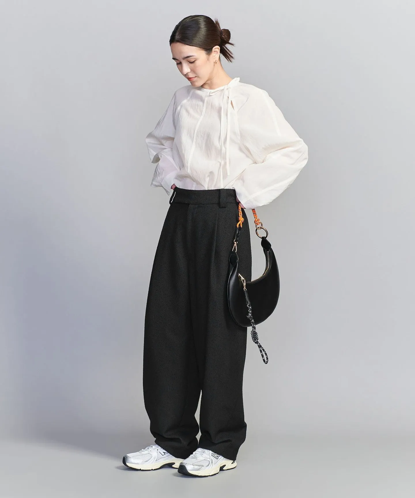 ツイードライク テーパード パンツ sold by United Arrows product image thumbnail 4