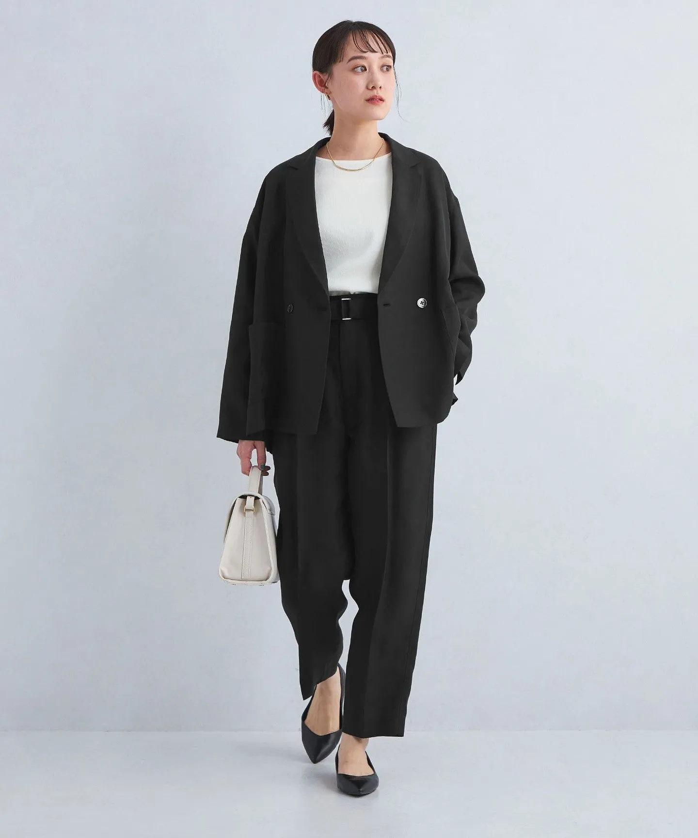 ダブルクロス ベルト パンツ sold by United Arrows product image thumbnail 4