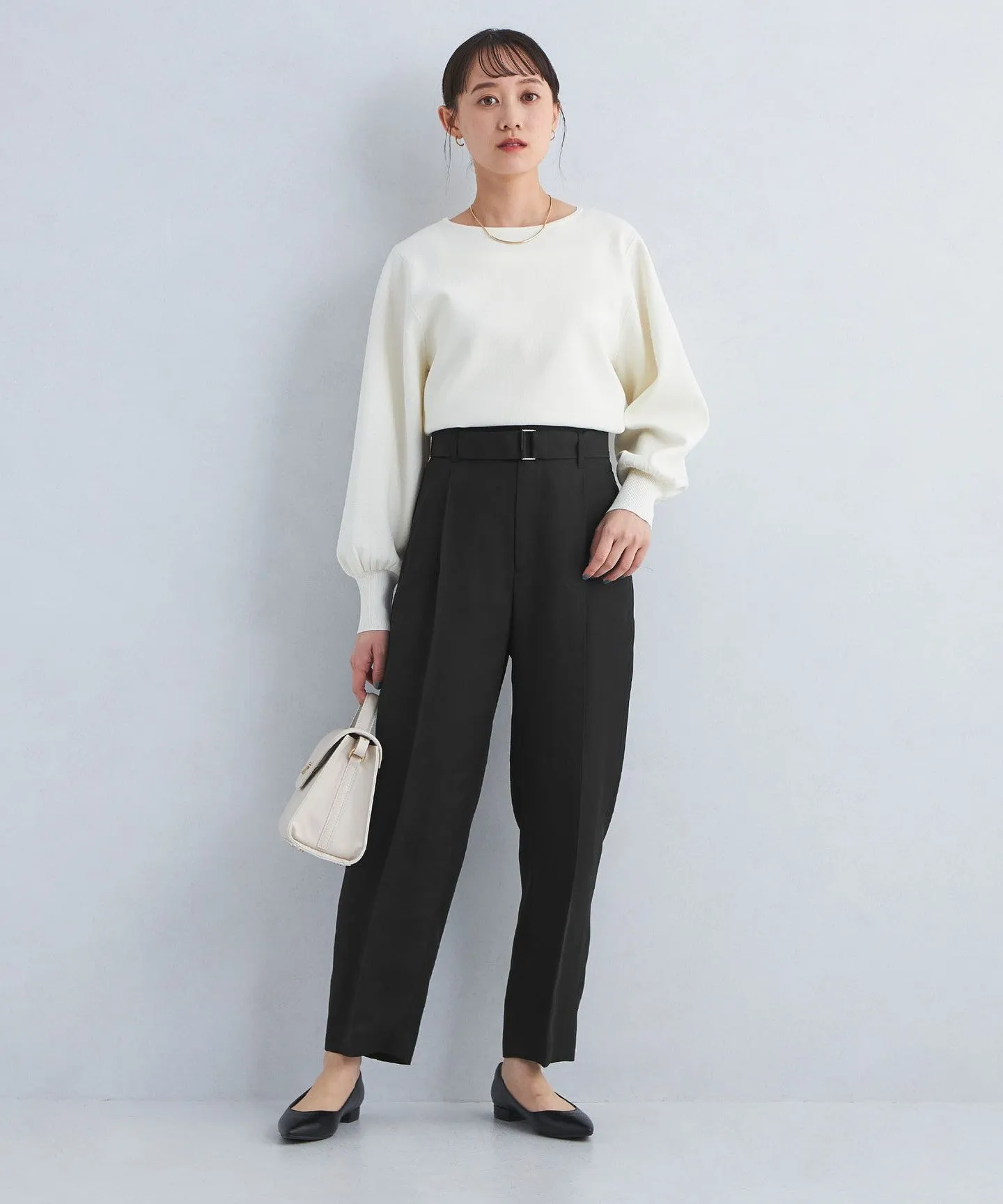 ダブルクロス ベルト パンツ sold by United Arrows product image thumbnail 3