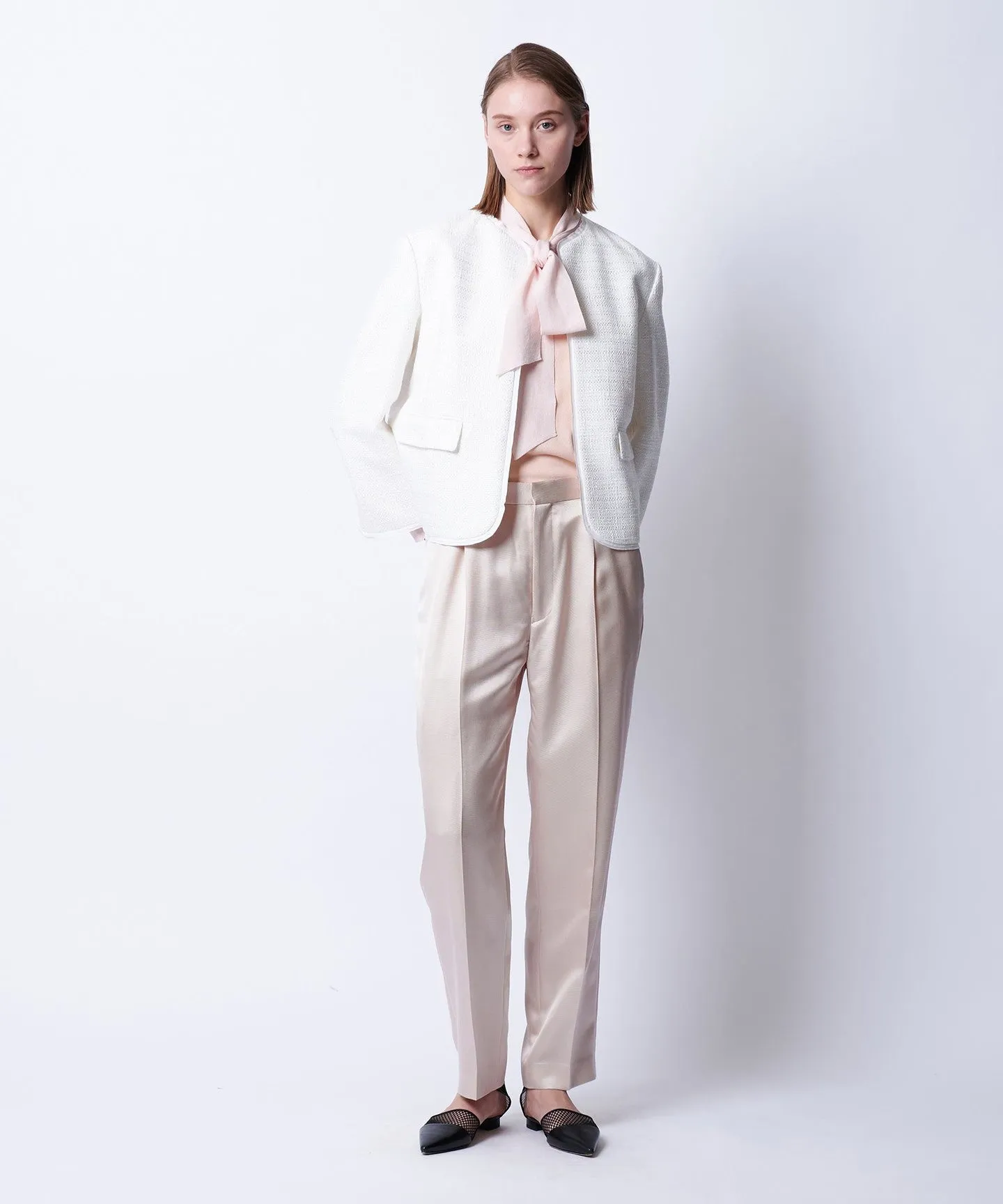 SPRING ツイルバックギャザーパンツ sold by United Arrows product image thumbnail 5