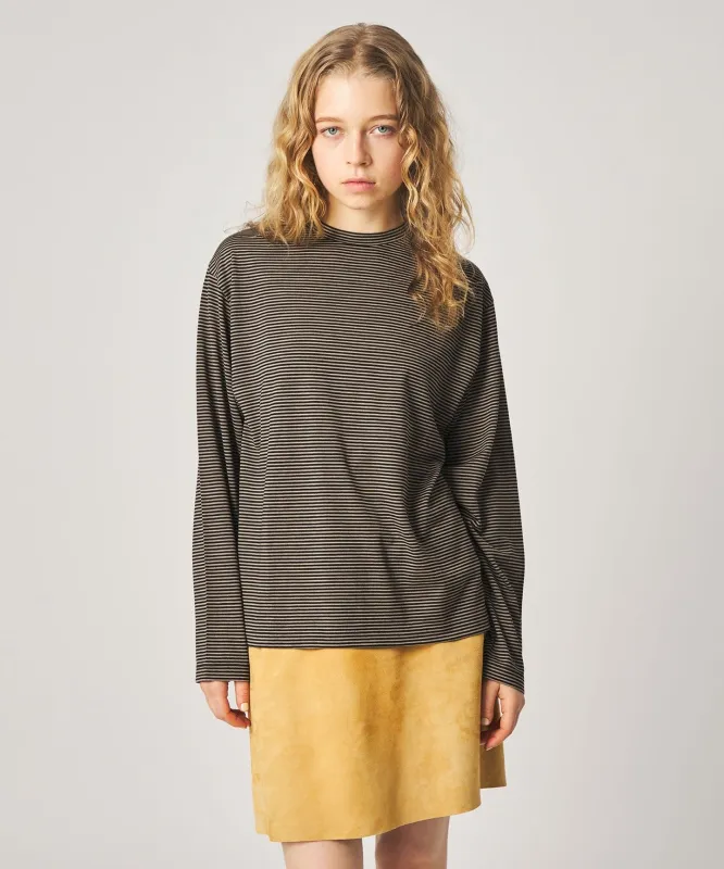 [Steven Alan]ウール ジャージー ロングスリーブ Tシャツ made by Steven Alan