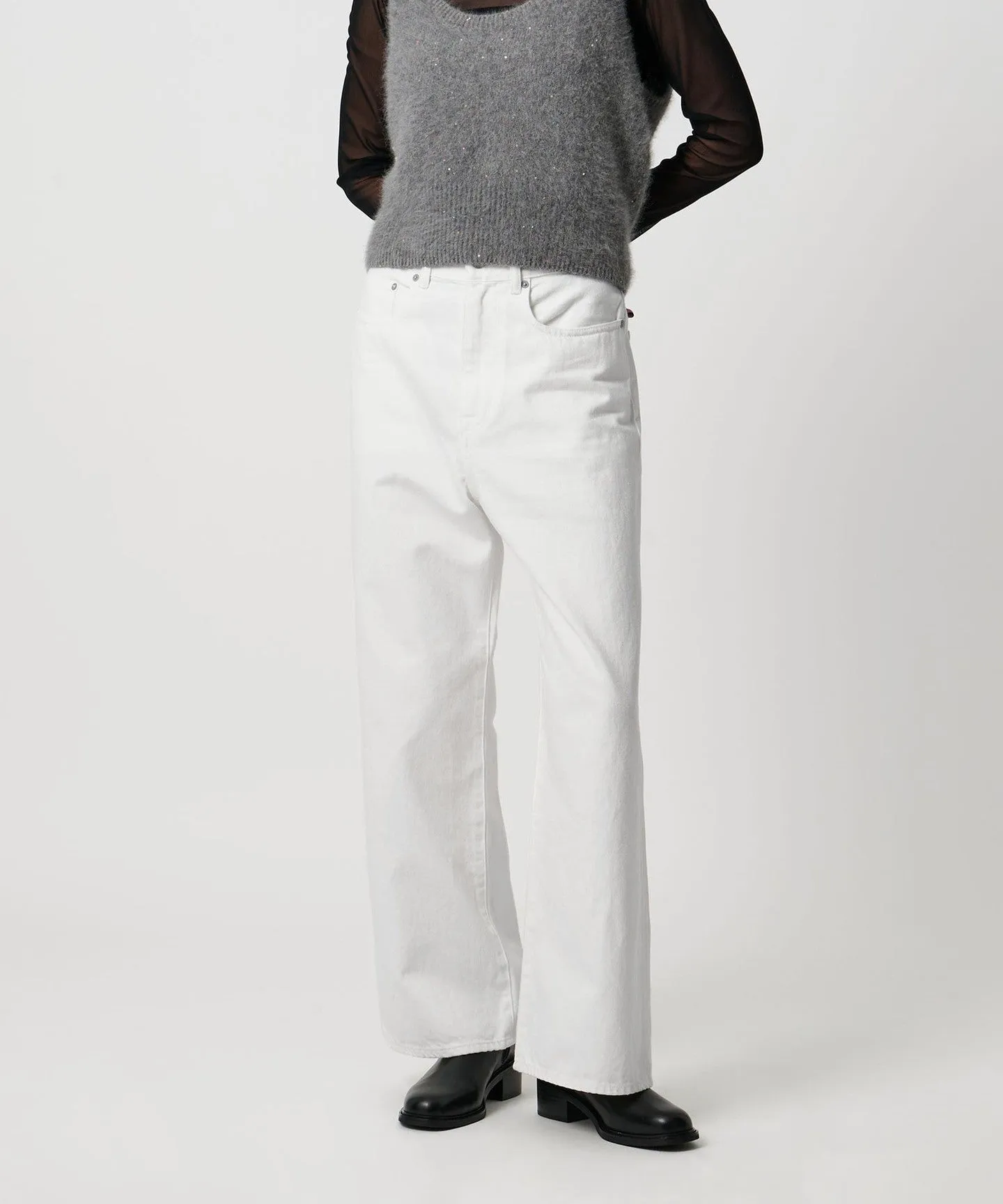 ルーズシルエット ストレート デニムパンツ sold by United Arrows product image thumbnail 2