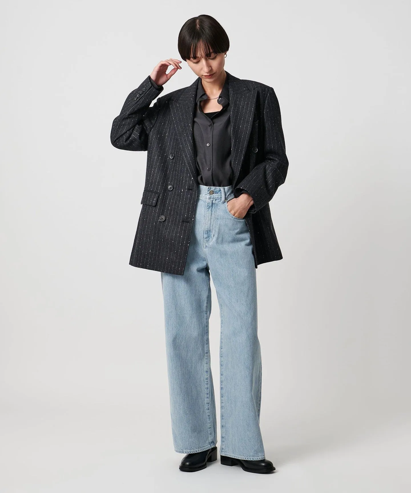 ルーズシルエット ストレート デニムパンツ sold by United Arrows product image thumbnail 5