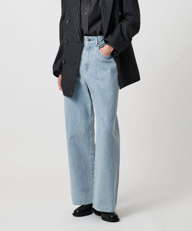 ルーズシルエット ストレート デニムパンツ made by United Arrows