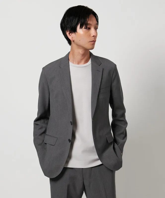リネンライク ドビー 2ボタンジャケット‐セットアップ対応・マシンウォッシャブル‐[A DAY IN THE LIFE] made by United Arrows