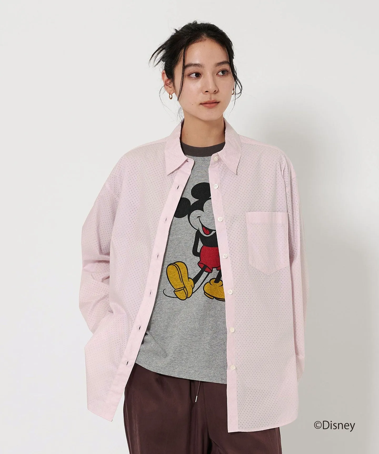 コットン パンチング レギュラーシャツ sold by United Arrows product image thumbnail 4