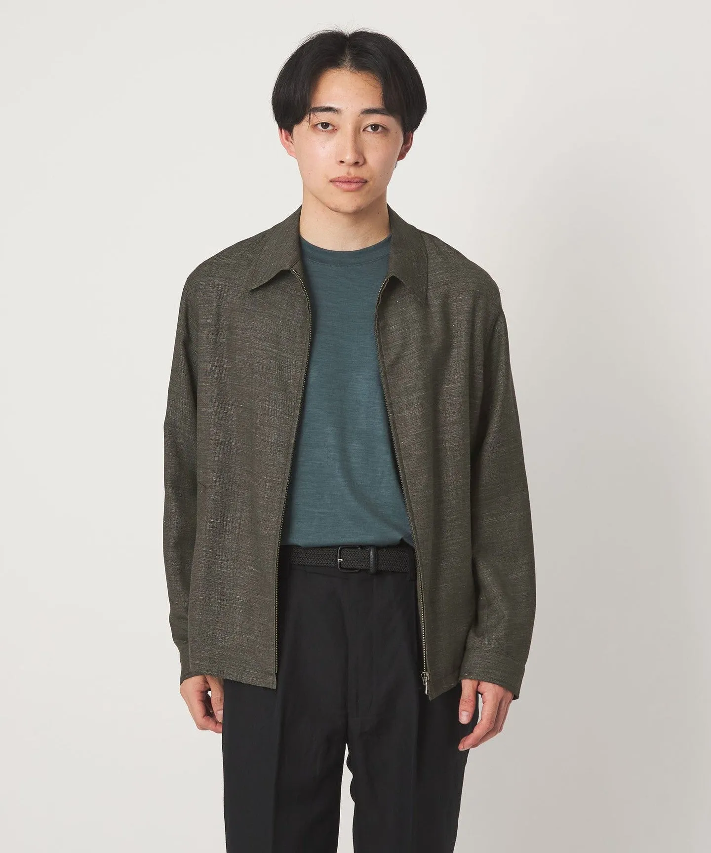 TW リネン デニムライク ブルゾン sold by United Arrows product image thumbnail 5