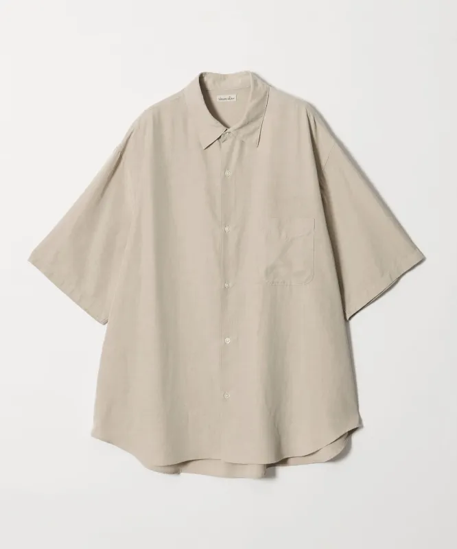 [Steven Alan] スラブ レギュラーカラー ショートスリーブ シャツ made by Steven Alan