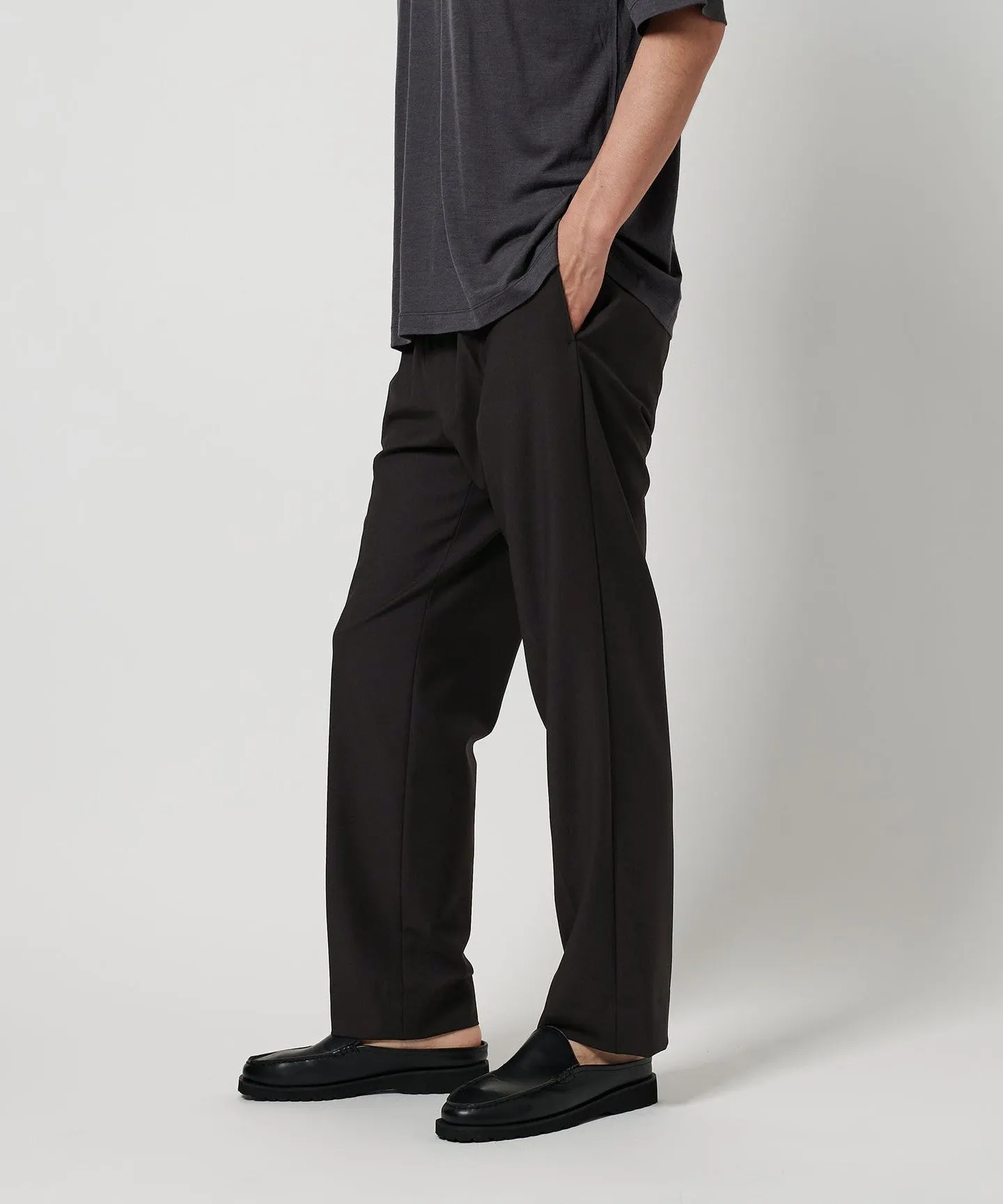 ライト 2W TR 1プリーツ イージー スラックス ‐ストレッチ‐ sold by United Arrows product image thumbnail 2