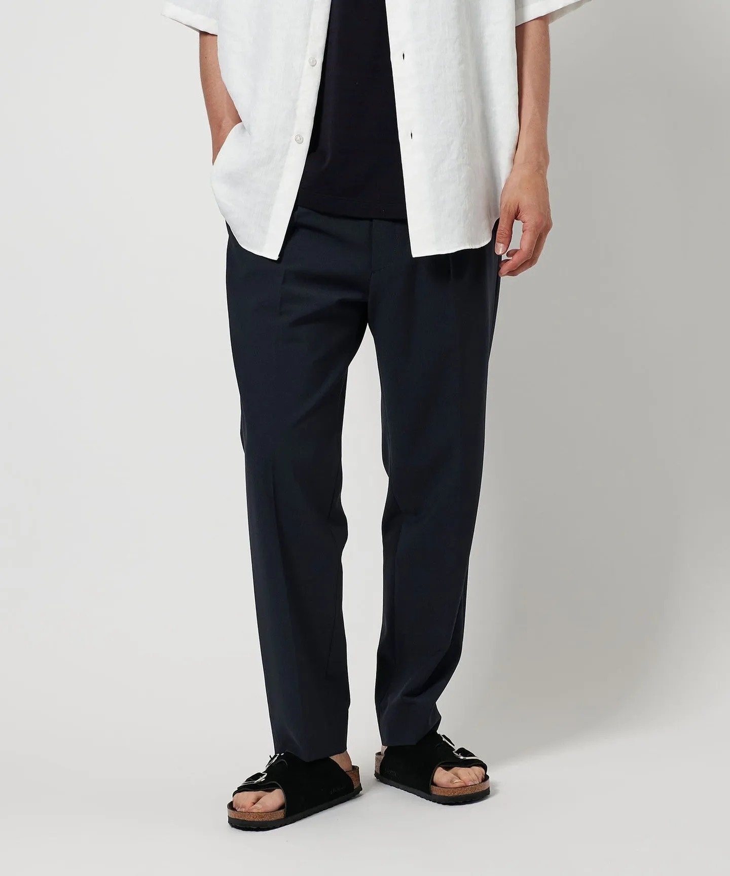 ライト 2W TR 1プリーツ イージー スラックス ‐ストレッチ‐ sold by United Arrows product image thumbnail 4