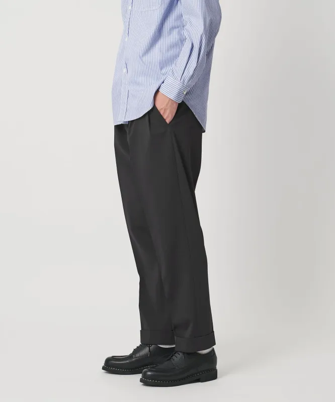 【別注】[:colon]ジャージー 2アウトプリーツ スラックス made by United Arrows