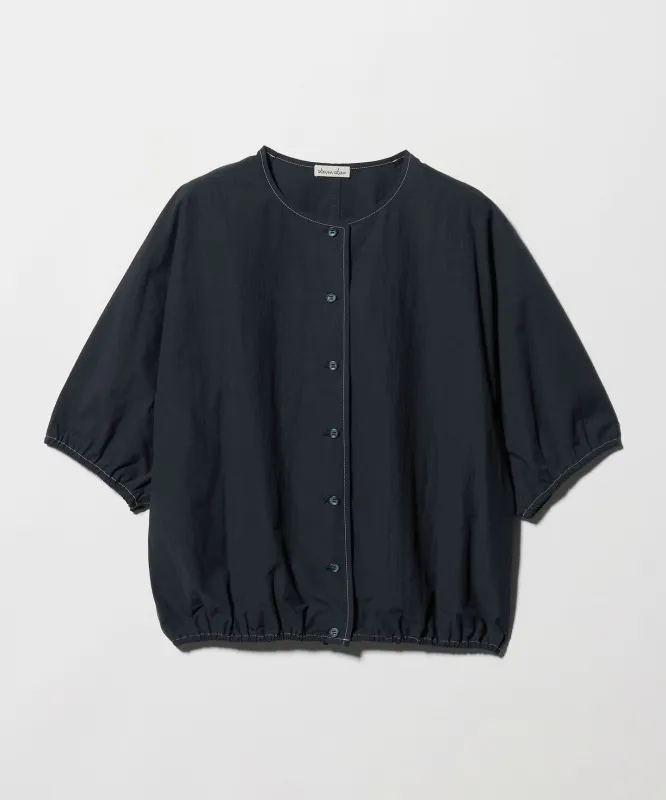 [Steven Alan]クルーネック シュリンク ブラウス made by Steven Alan