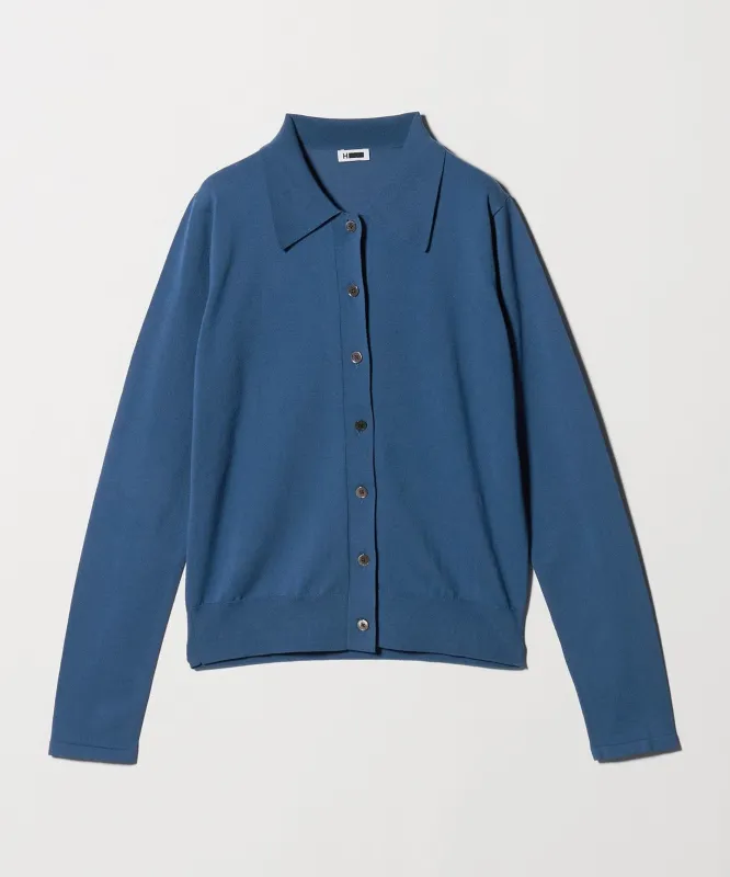 [H]ポロカラーカーディガン made by United Arrows