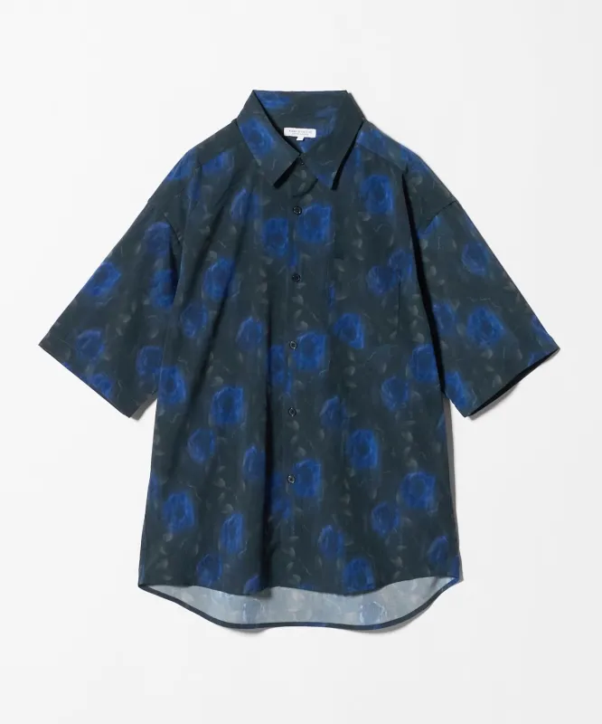 フラワープリント ワイド レギュラーカラーシャツ[A DAY IN THE LIFE] made by United Arrows