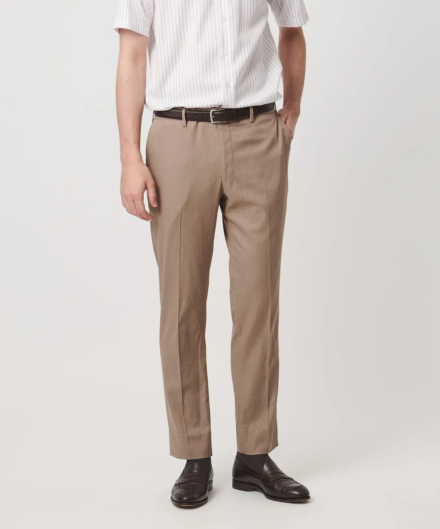 クールモーション ドビー サイドエクステンド ノープリーツスラックス COMFORT EASY‐MODEL 接触冷感 吸水速乾 ヨコストレッチ sold by United Arrows product image thumbnail 3