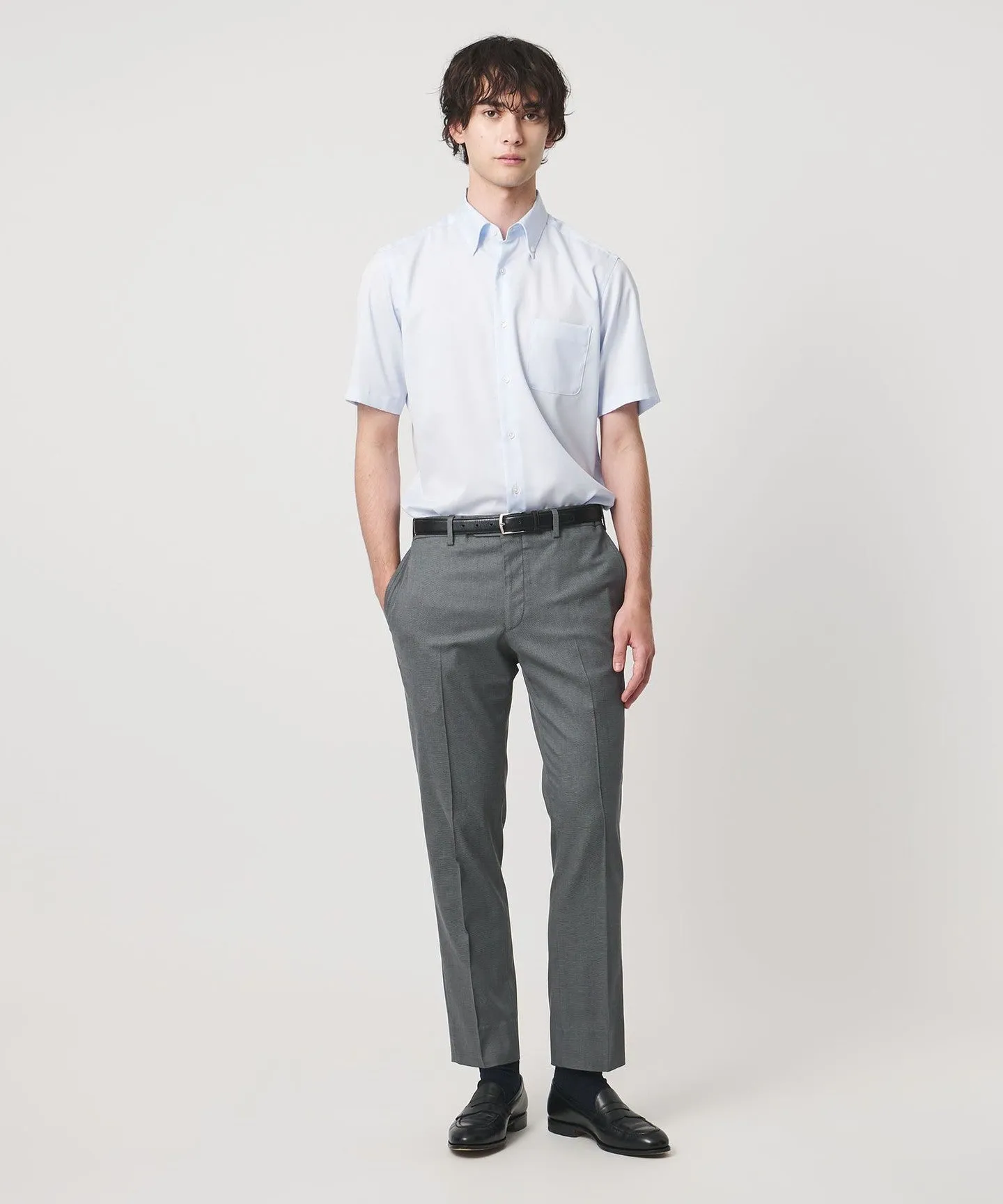 クールモーション ドビー サイドエクステンド ノープリーツスラックス COMFORT EASY‐MODEL 接触冷感 吸水速乾 ヨコストレッチ sold by United Arrows product image thumbnail 4