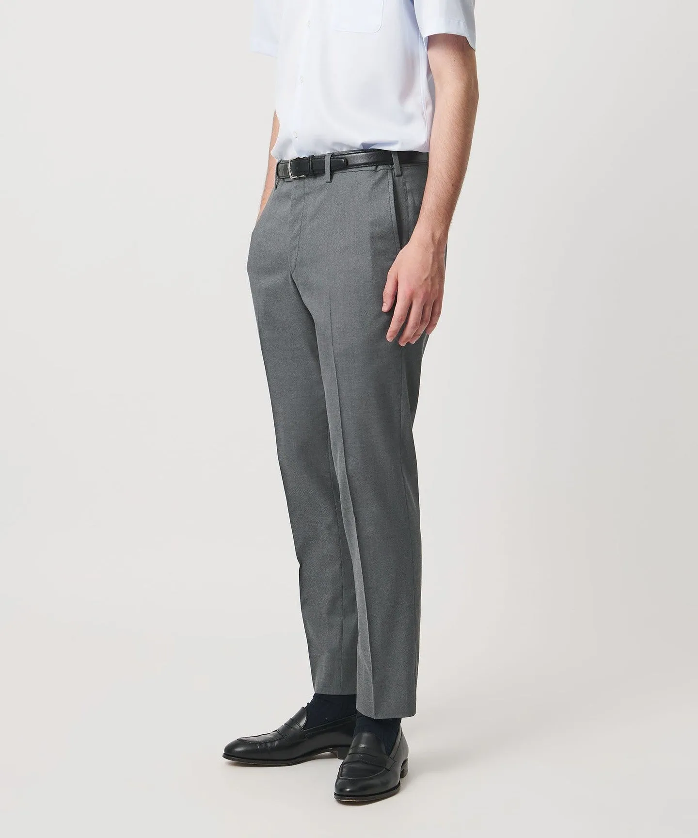 クールモーション ドビー サイドエクステンド ノープリーツスラックス COMFORT EASY‐MODEL 接触冷感 吸水速乾 ヨコストレッチ sold by United Arrows product image thumbnail 2