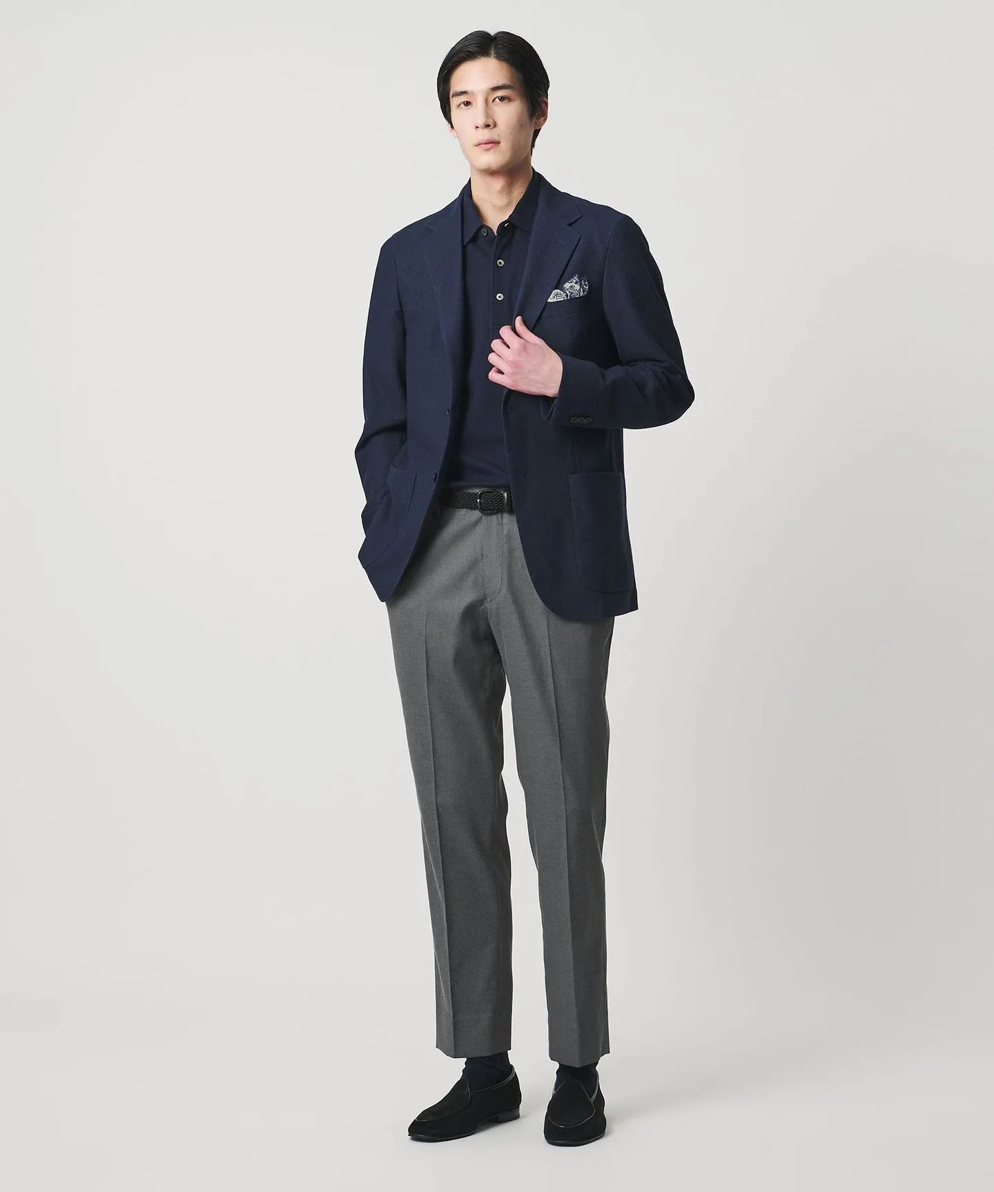 クールモーション ドビー サイドエクステンド ノープリーツスラックス COMFORT EASY‐MODEL 接触冷感 吸水速乾 ヨコストレッチ sold by United Arrows product image thumbnail 5