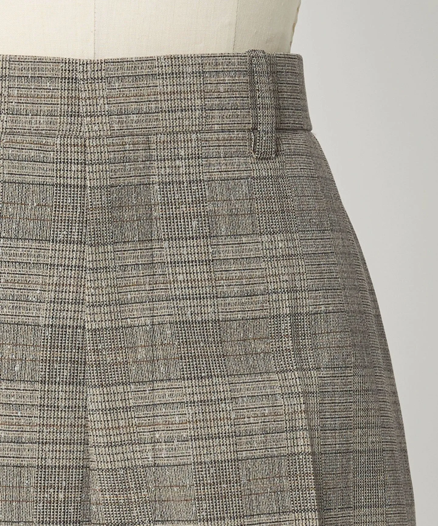 PRE グレンチェックストレートパンツ sold by United Arrows product image thumbnail 3