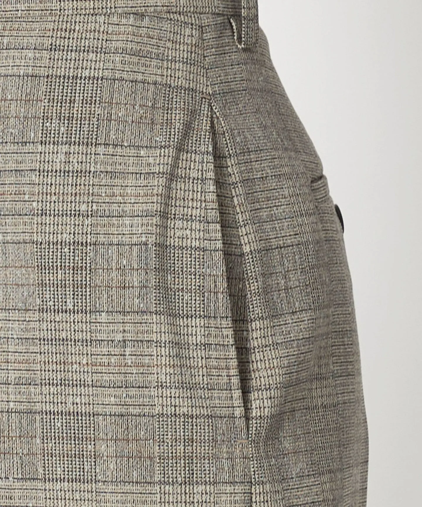 PRE グレンチェックストレートパンツ sold by United Arrows product image thumbnail 4