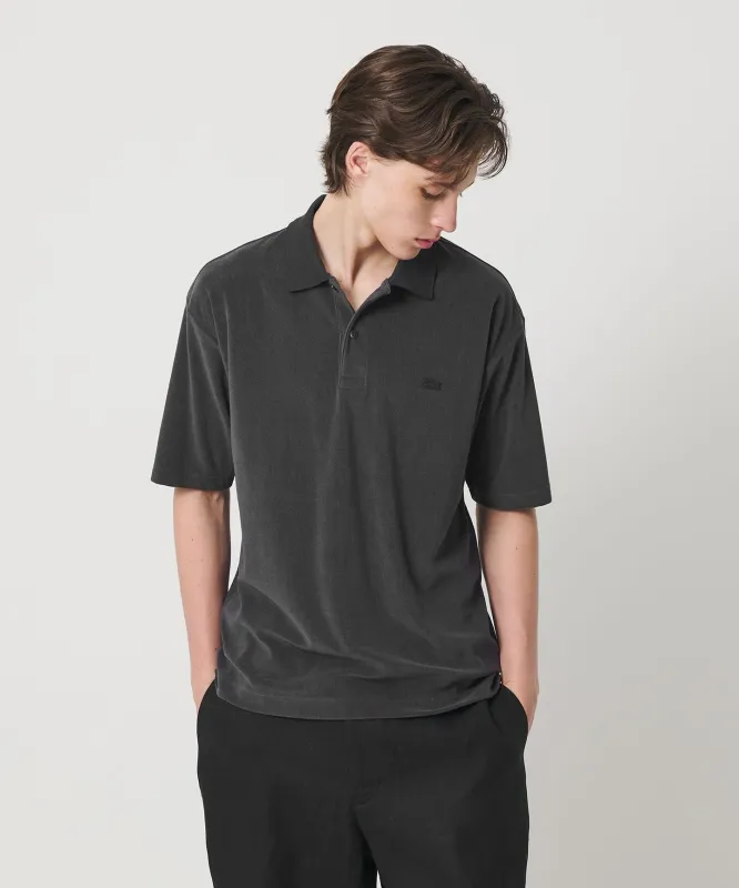 [LACOSTE for BEAUTY&YOUTH] ワントーン パイル ショートスリーブ ポロシャツ made by Lacoste