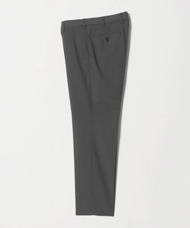 A+ air TW サイロ ソリッド アジャスター スラックス -接触冷感・通気性- made by United Arrows