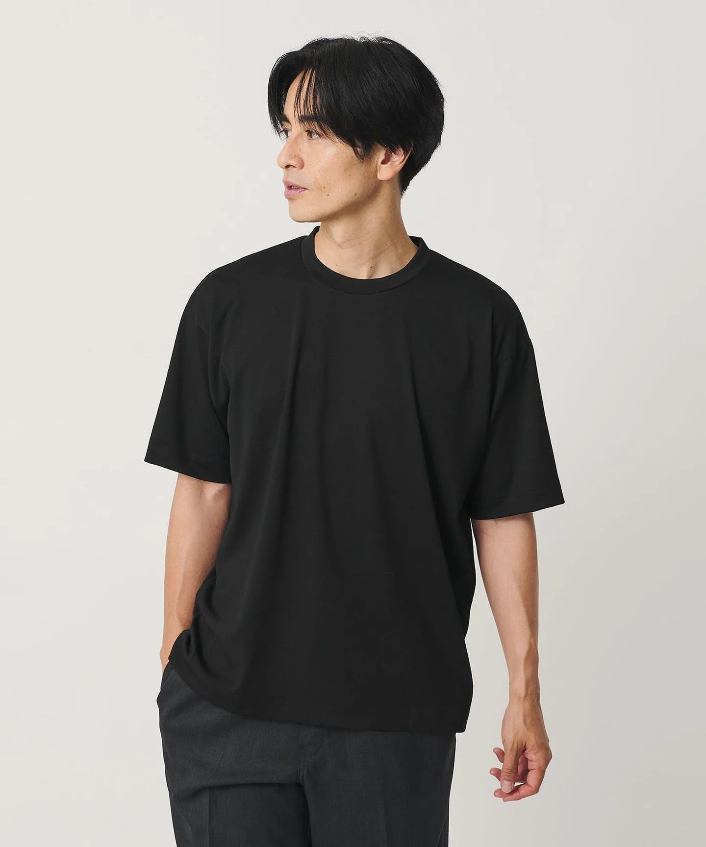 ウール テクスチャード クルーネック Tシャツ sold by United Arrows product image thumbnail 2