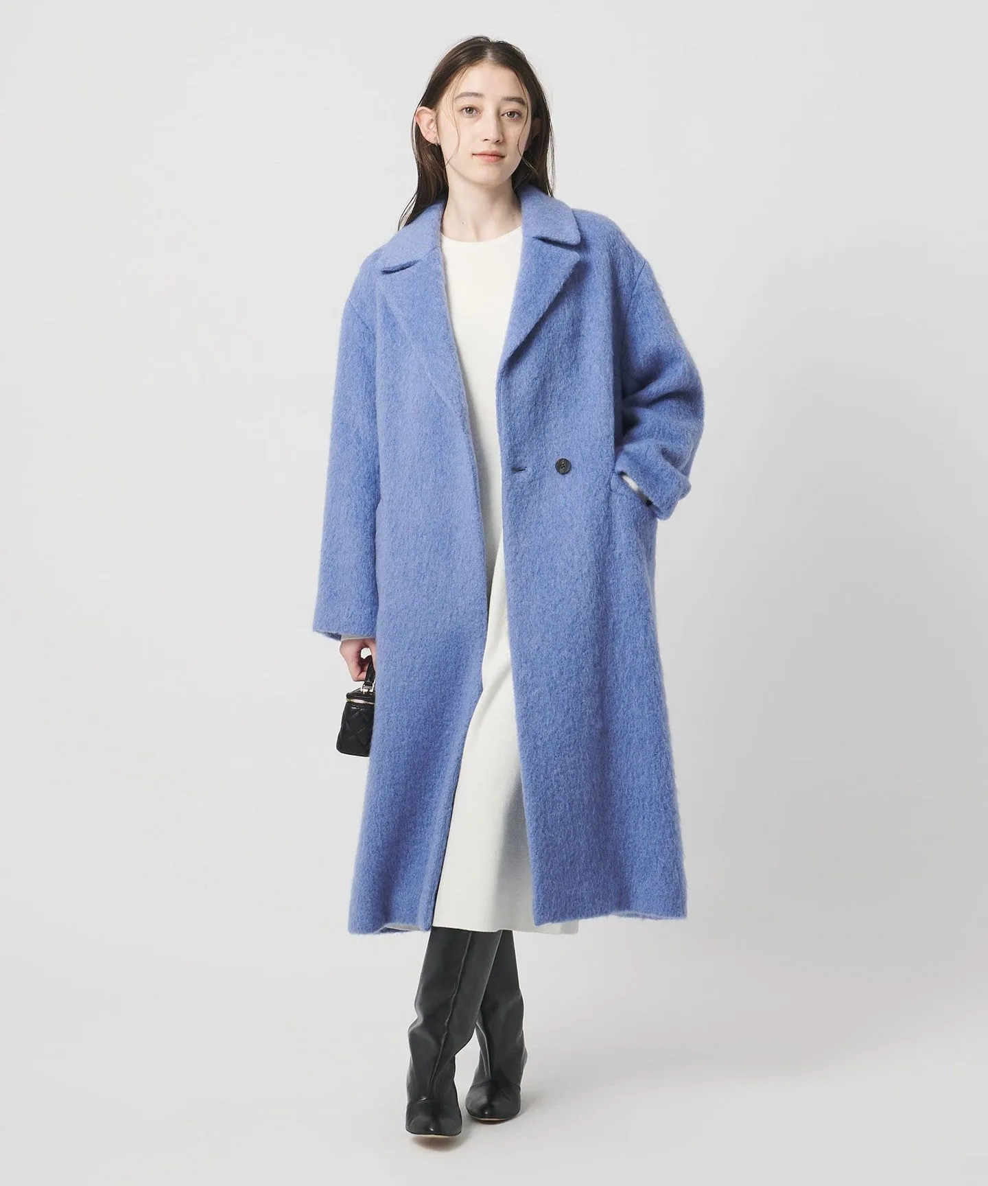 シャギー ビッグ テーラード コート sold by United Arrows product image thumbnail 3