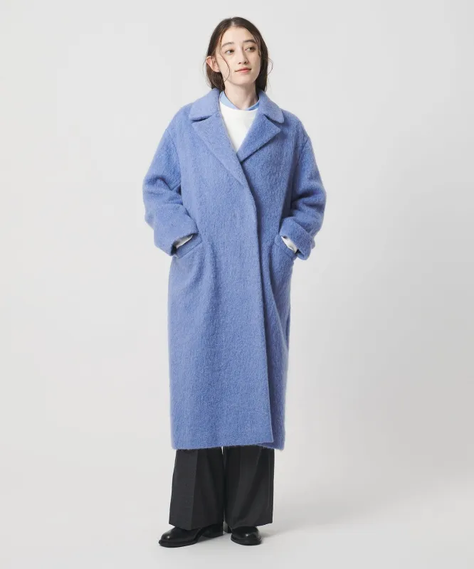 シャギー ビッグ テーラード コート made by United Arrows
