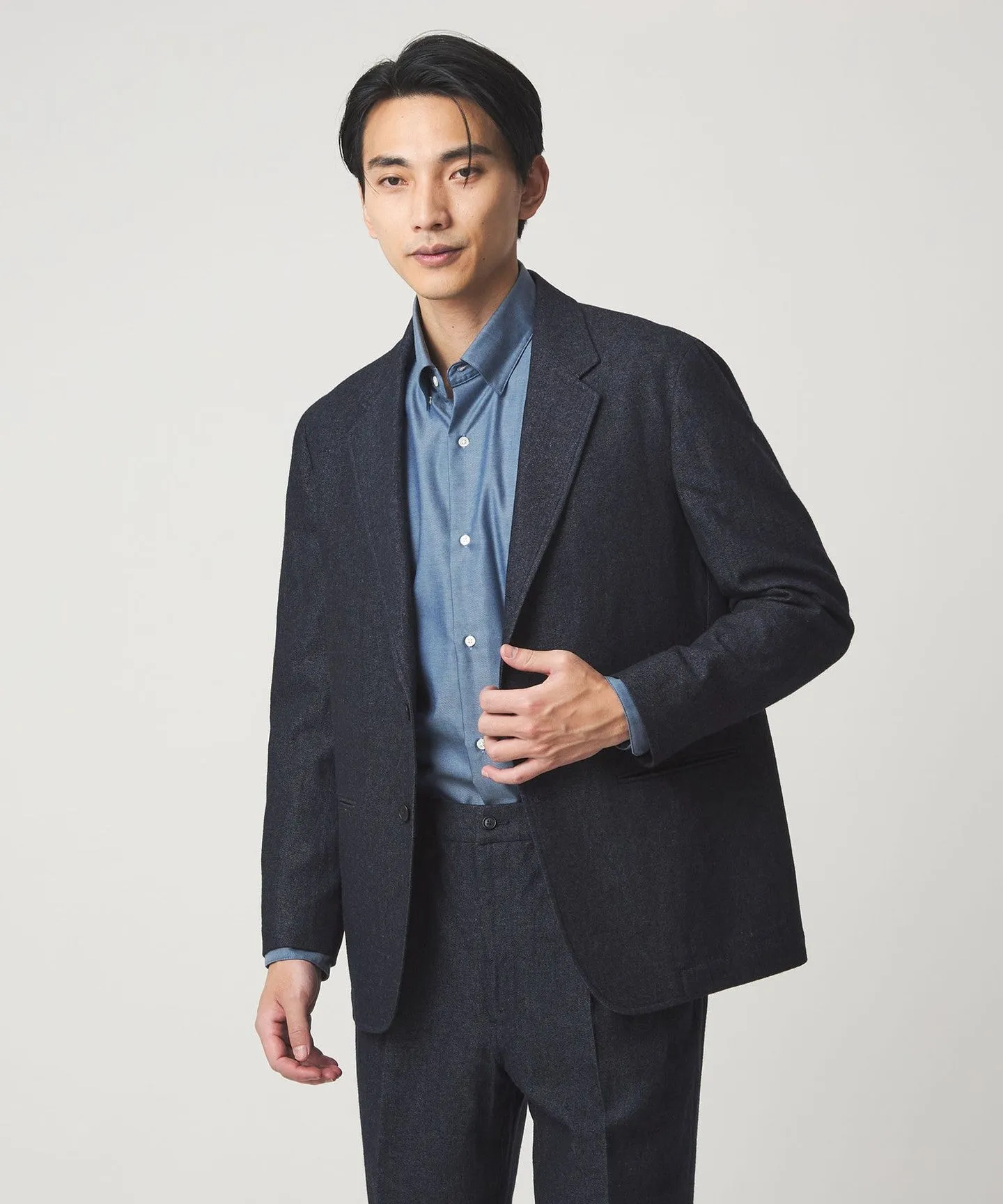DC W/LI デニムライク 3B 01 ジャケット sold by United Arrows product image thumbnail 5