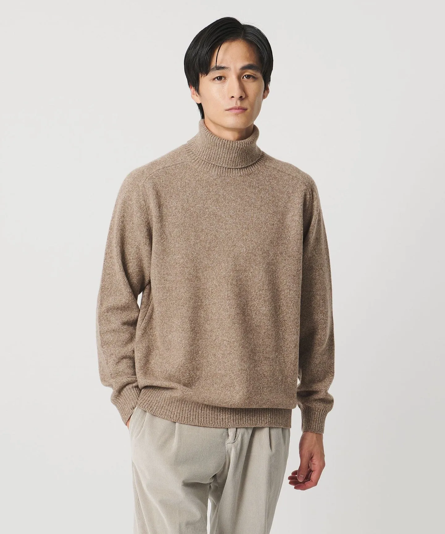 ウール カシミヤ ミドルゲージ タートルネック ニット sold by United Arrows product image thumbnail 5