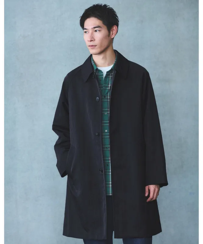 ナイロン ツイル ステンカラーコート -撥水- made by United Arrows