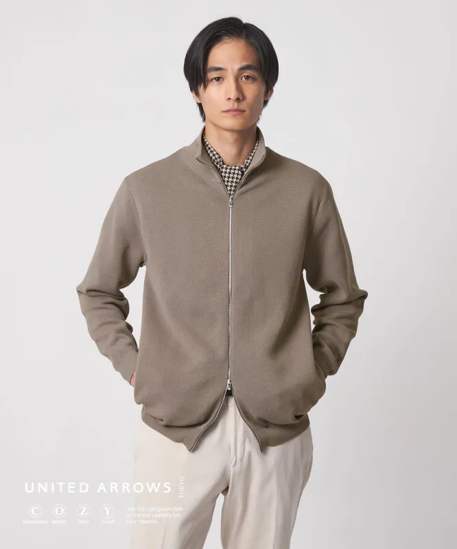 ポリエステル ドライバーズニット UA COZY ウォッシャブル made by United Arrows