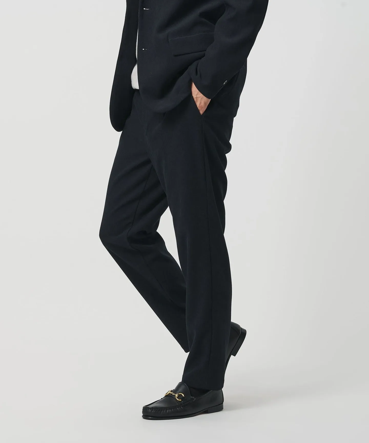 ブラッシュド ツイル ワンプリーツ テーパード パンツ NO.5 sold by United Arrows product image thumbnail 4