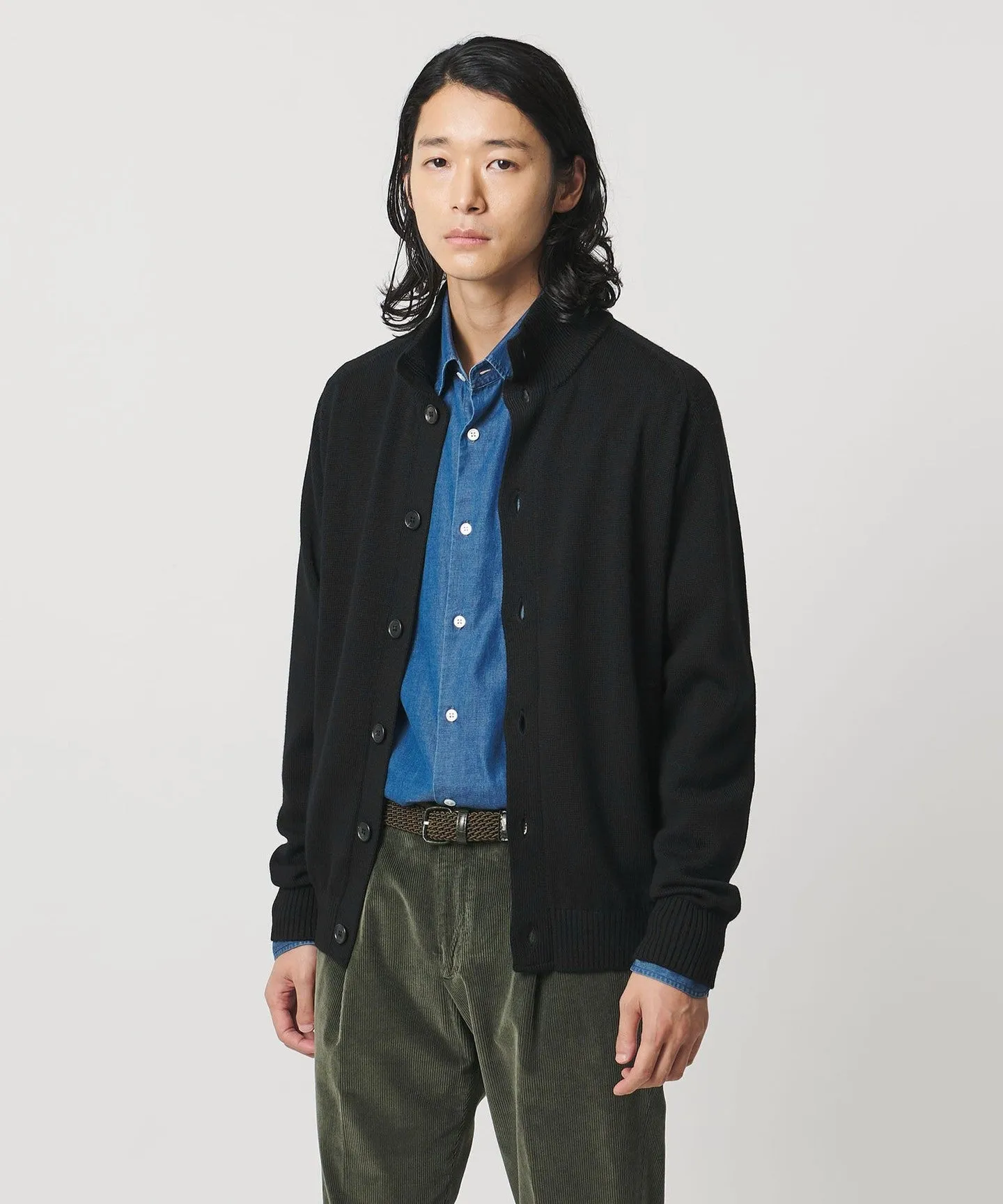 YAMAGATA ミドルゲージ レイズドネック ニット sold by United Arrows product image thumbnail 5