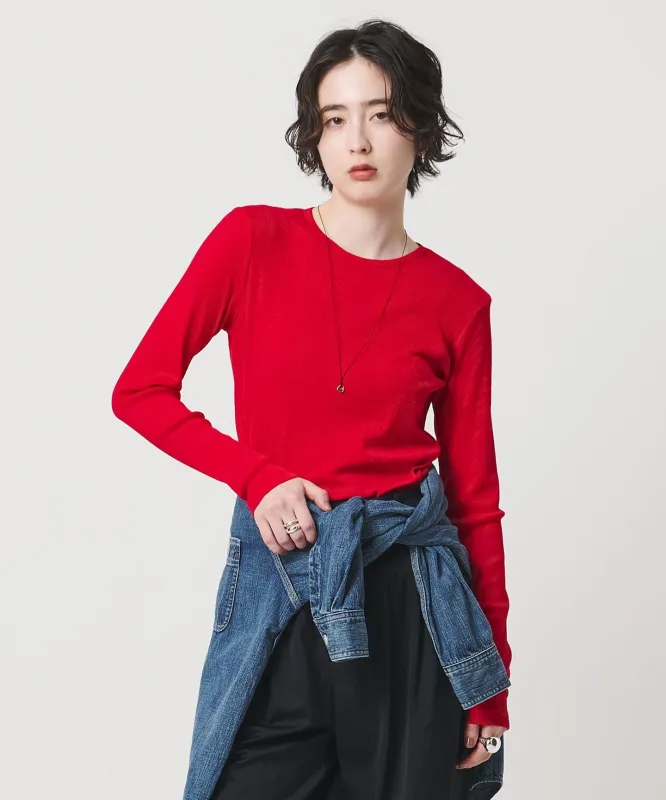 コットン テレコ クルーネック カットソー made by United Arrows