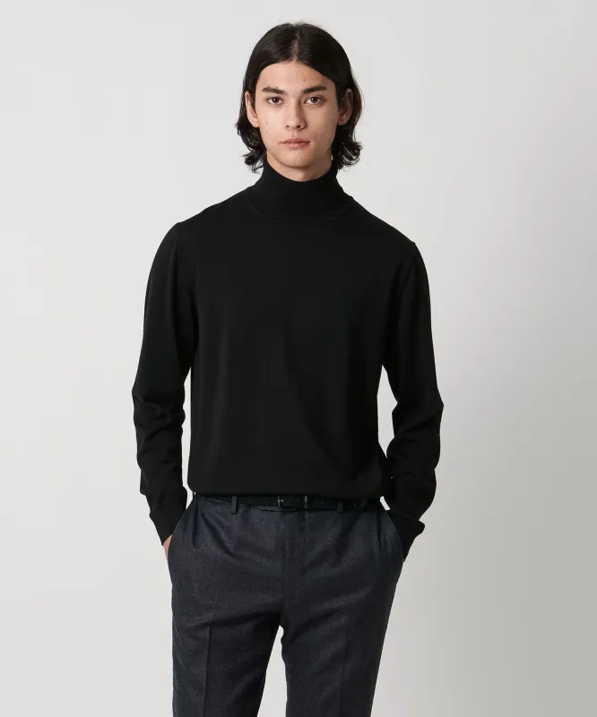 ウール ハイゲージ タートルネックニット made by United Arrows