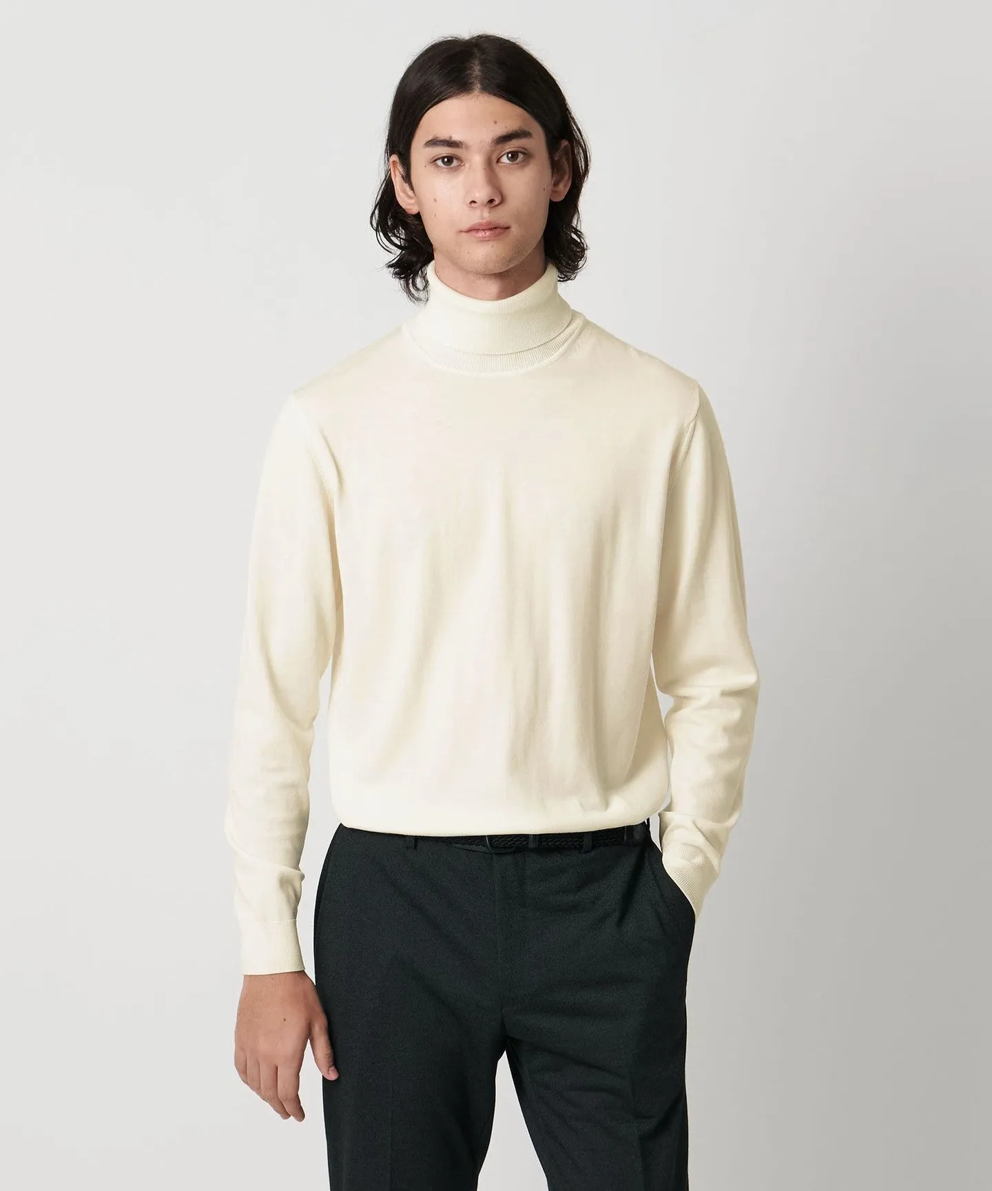 ウール ハイゲージ タートルネックニット sold by United Arrows product image thumbnail 2