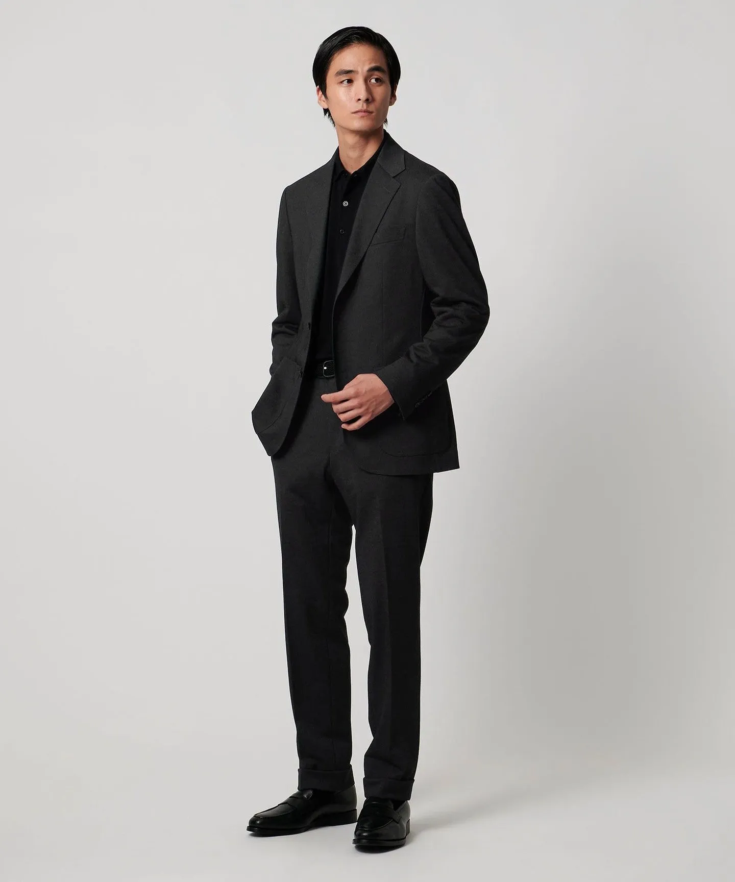 メランジ ジャージ ノープリーツ スラックス COMFORT EASY-MODEL sold by United Arrows product image thumbnail 5