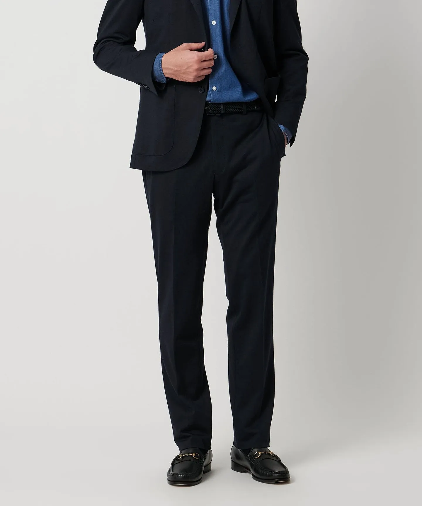 メランジ ジャージ ノープリーツ スラックス COMFORT EASY-MODEL sold by United Arrows product image thumbnail 2