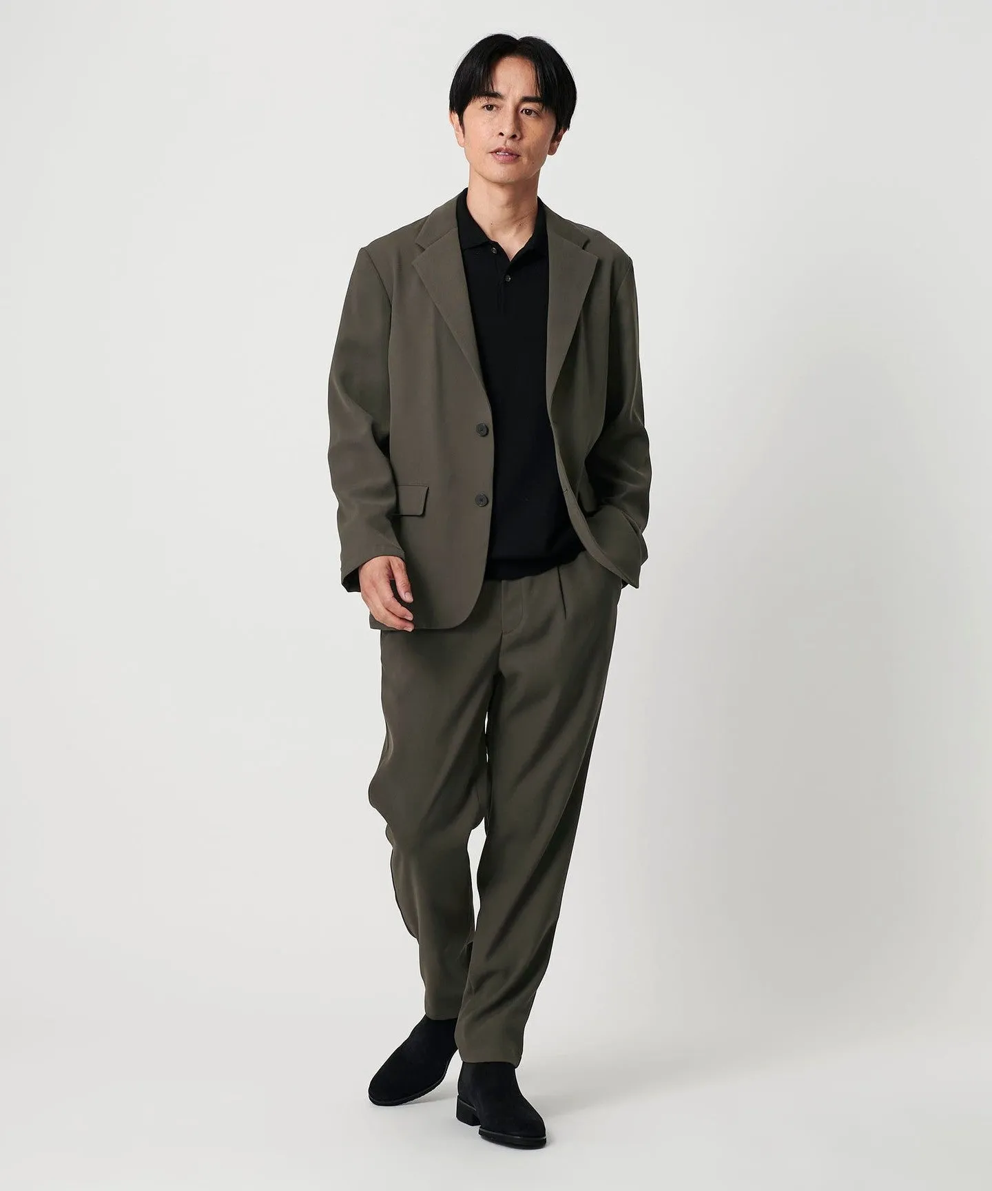 トリコチン ポリエステル 2B コンフォートジャケット セットアップ対応可能 sold by United Arrows product image thumbnail 4