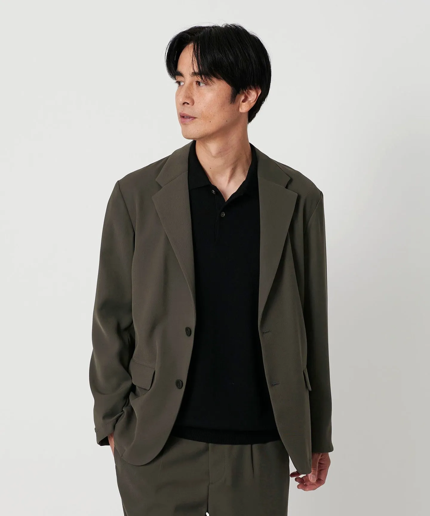 トリコチン ポリエステル 2B コンフォートジャケット セットアップ対応可能 sold by United Arrows product image thumbnail 3