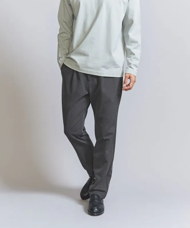 TR ピンヘッド 1プリーツ イージー パンツ ‐タテ・ヨコストレッチ‐ made by United Arrows