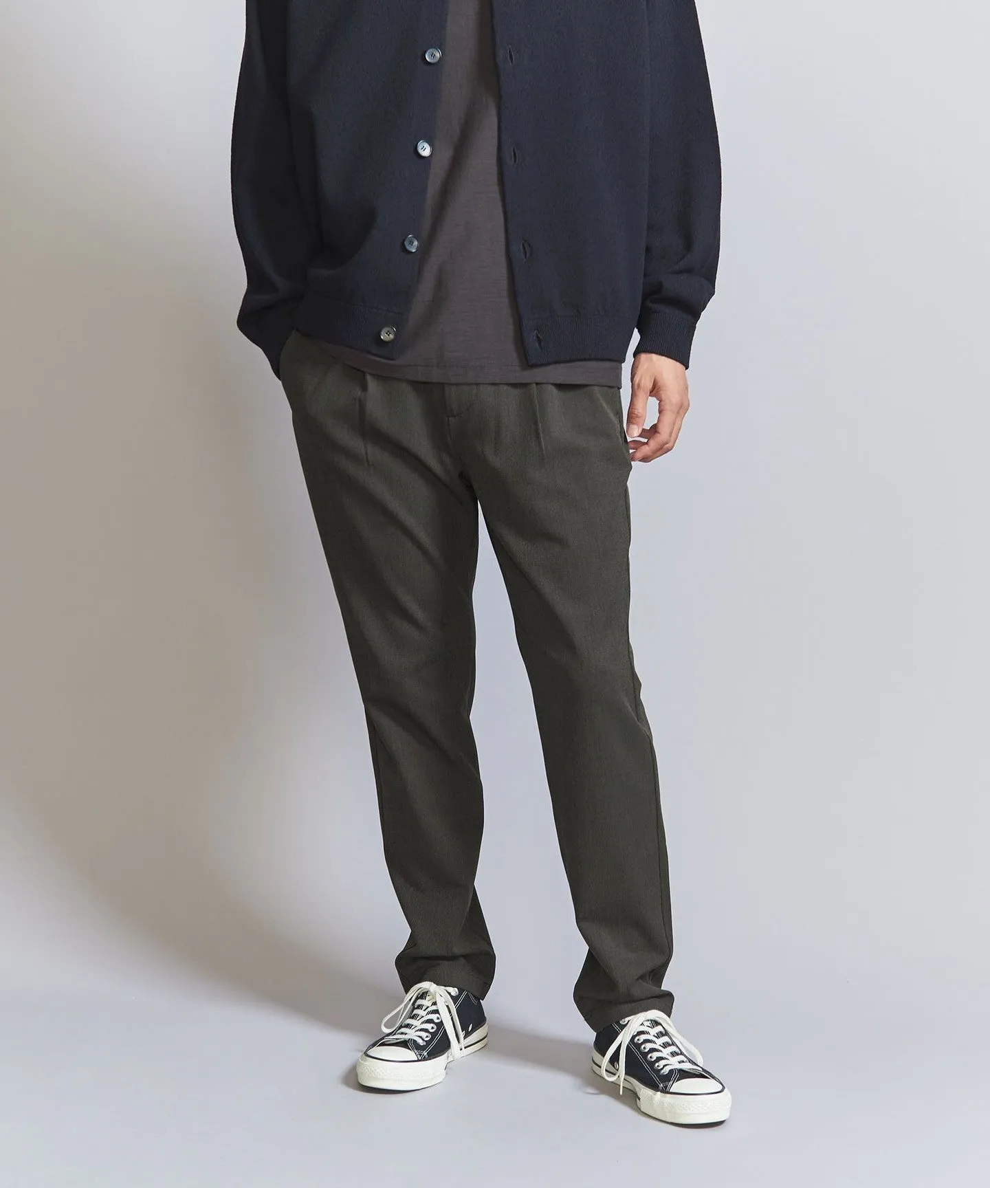 TR ピンヘッド 1プリーツ イージー パンツ ‐タテ・ヨコストレッチ‐ sold by United Arrows product image thumbnail 3