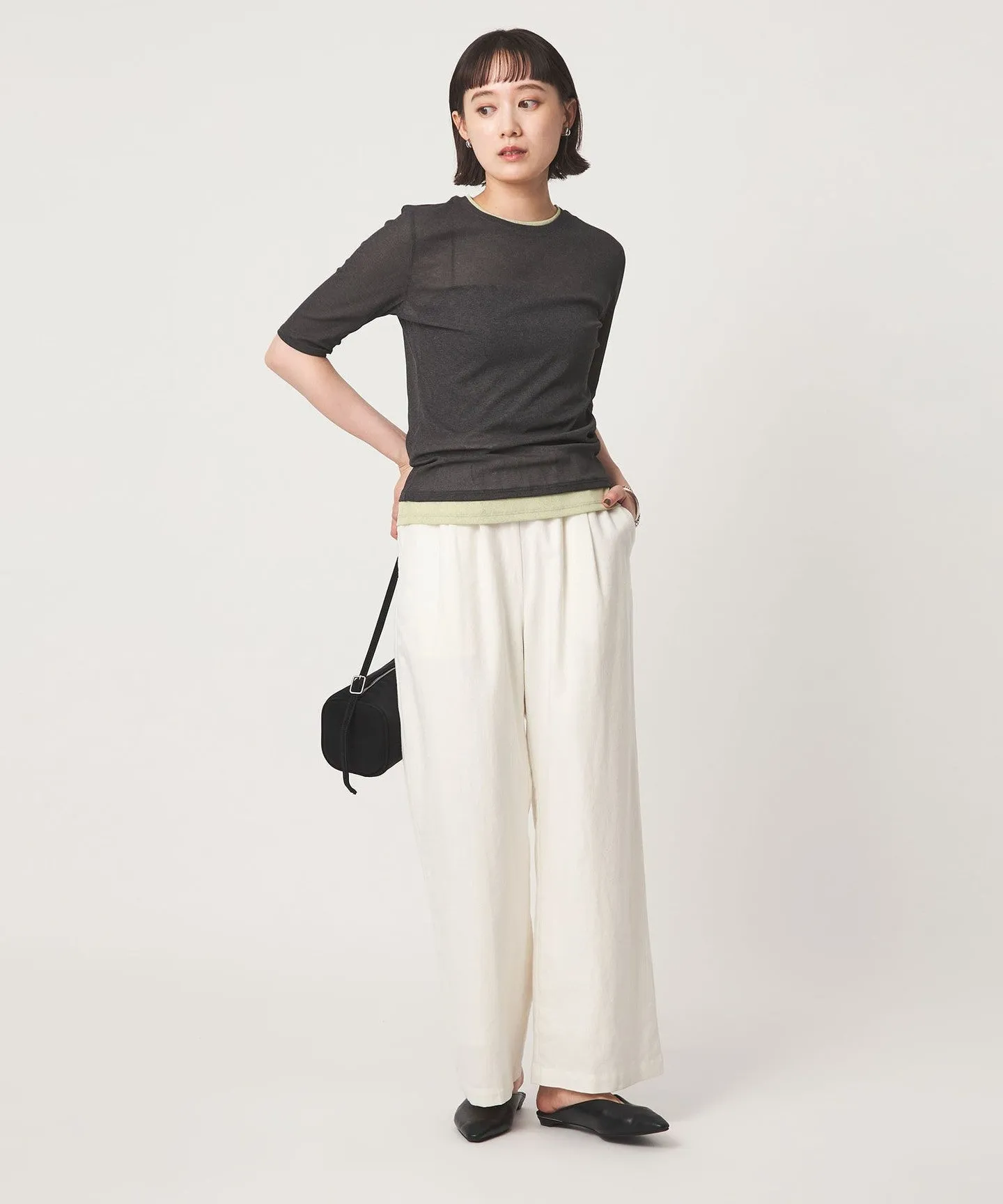 シアー メランジ Tシャツ sold by United Arrows product image thumbnail 5