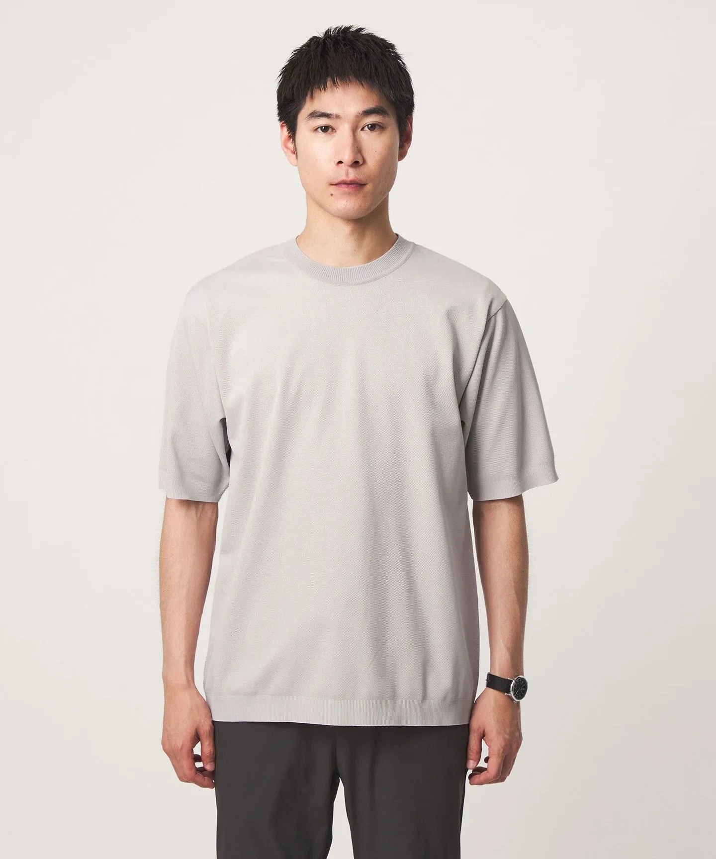 ニットライク カノコ クルーネック 半袖 Tシャツ sold by United Arrows product image thumbnail 5