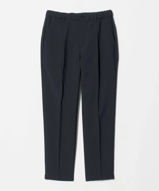 【WEB限定】JUST fit ドライ ポリエステル 1プリーツ イージーパンツ -吸水速乾- made by United Arrows