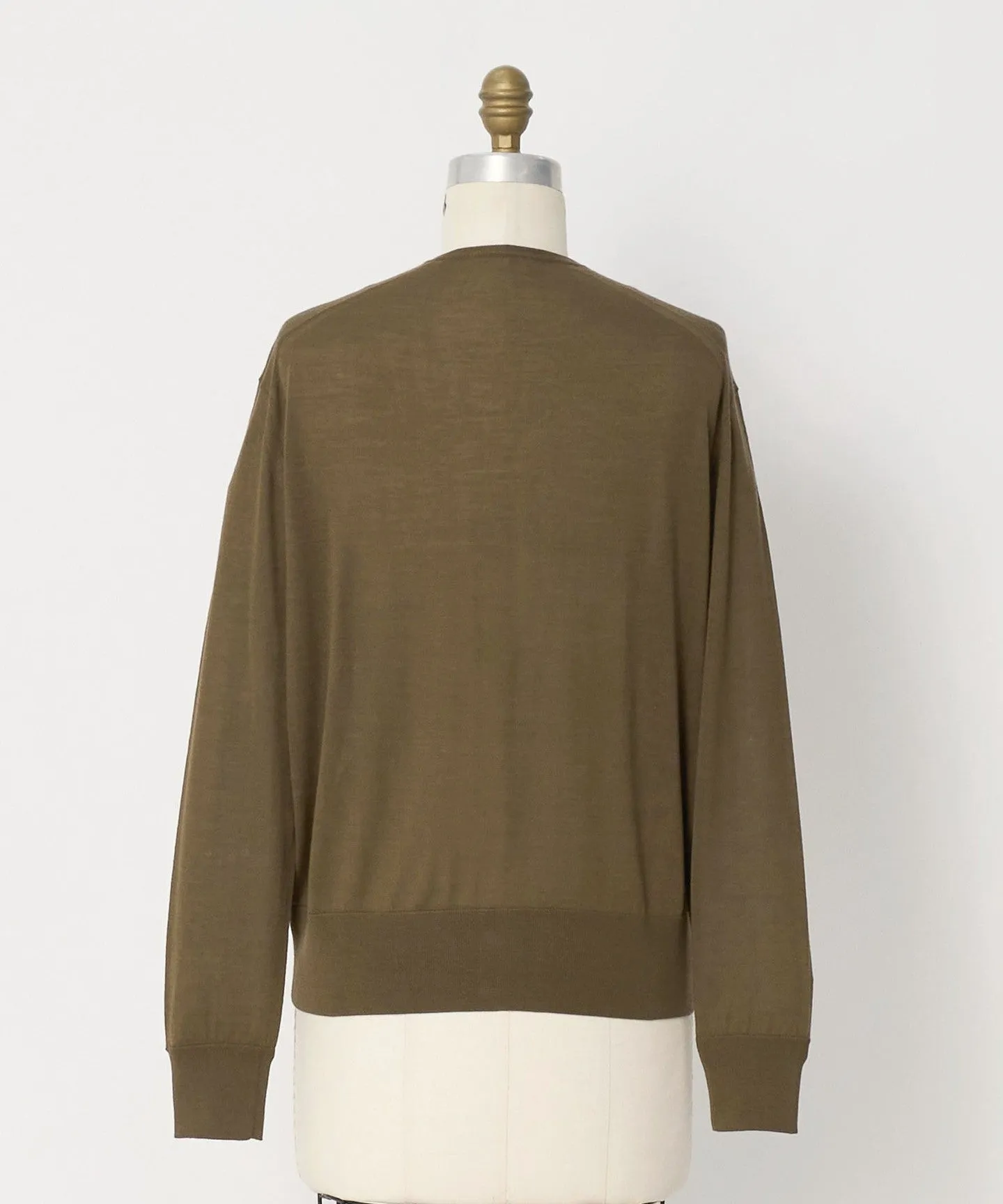 FW 18Gウールシルククルーネックカーディガン sold by United Arrows product image thumbnail 3