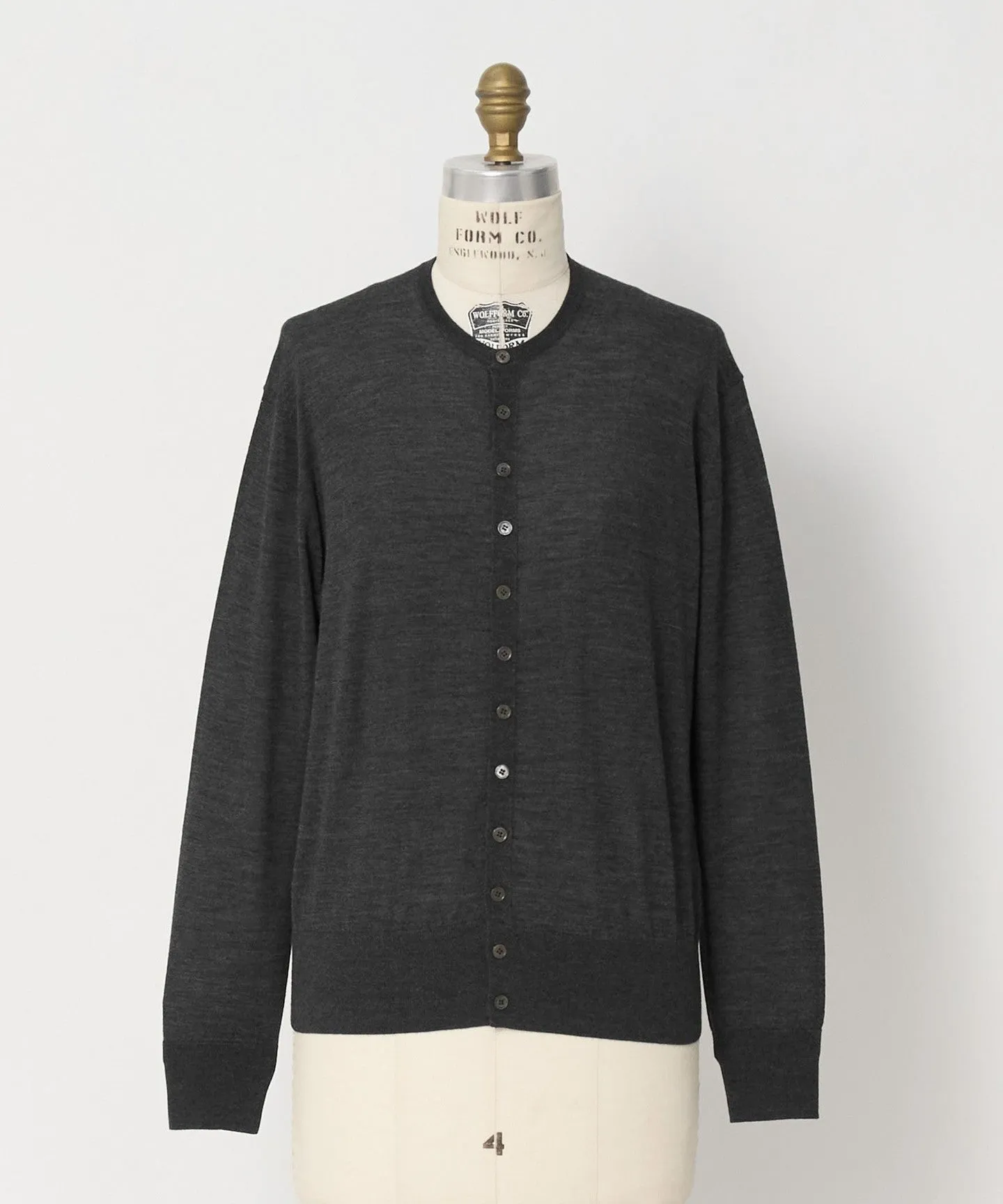 FW 18Gウールシルククルーネックカーディガン sold by United Arrows product image thumbnail 2